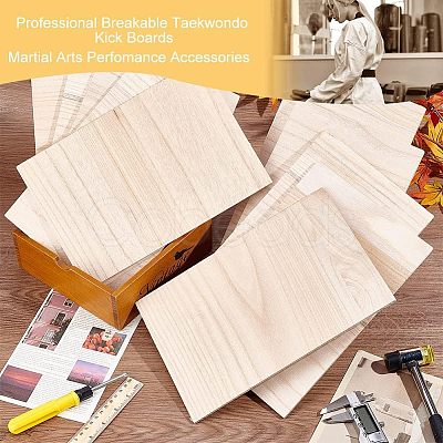 Wooden Karate Breaking Boards WOOD-WH0027-51B-1