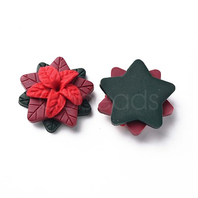 Handmade Polymer Clay Cabochons CLAY-T017-19-1