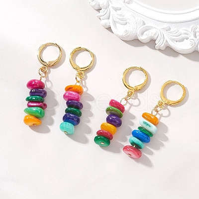 Brass Hoop Earrings EJEW-JE06970-02-1