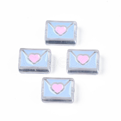Transparent Acrylic Beads X-ACRC-S039-11-1