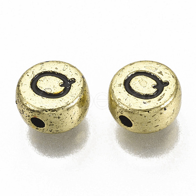 Plating Acrylic Beads X-PACR-CD0001-Q-1
