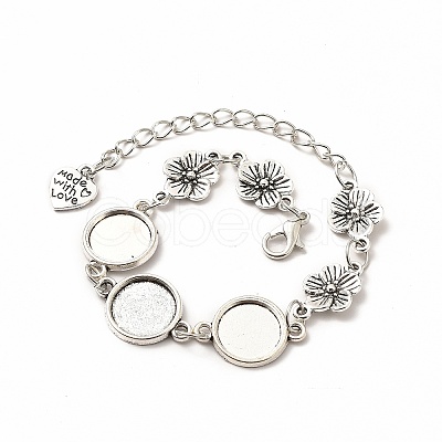 Alloy Bracelets & Anklets Making MAK-M027-04AS-1