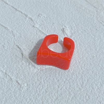 Summer Resin Cuff Rings for Women WG17B75-03-1