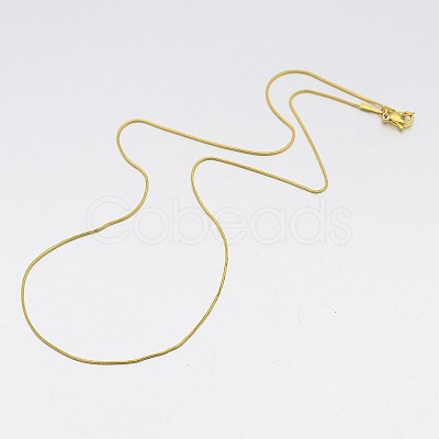 Ion Plating(IP) Herringbone Chain Necklace for Men NJEW-A288B-0.8-G-1