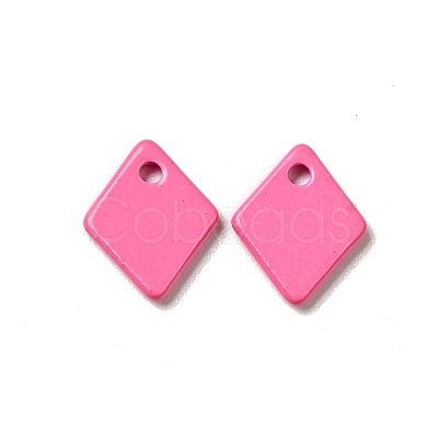 Spray Painted 201 Stainless Steel Charms STAS-G304-18-1