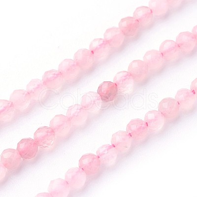 Natural Rose Quartz Beads Strands G-F619-23-2mm-1