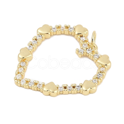 Rack Plating Brass Pendants KK-Q028-51G-1