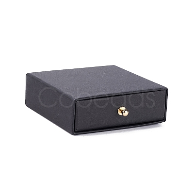 Square Paper Drawer Jewelry Set Box CON-C011-03A-01-1
