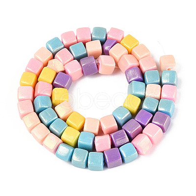 Handmade Polymer Clay Beads Strands CLAY-N013-25A-05-1