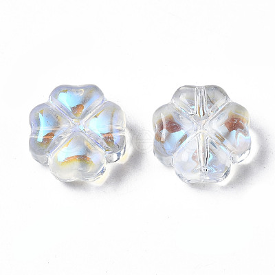 Transparent Glass Beads GLAA-N035-019-K01-1
