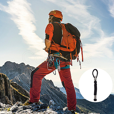 2Pcs 2 Colors Handmade Spartan Nylon Parachute Cord for Men HJEW-DR0001-03-1