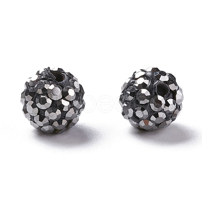 Pave Disco Ball Beads RB-A140-8mm-5-1
