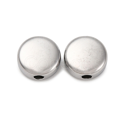 304 Stainless Steel Beads STAS-C128-03B-P-1