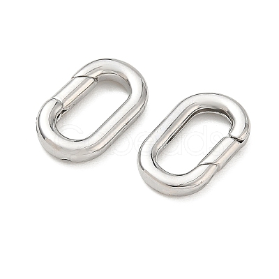 SHEGRACE Brass Spring Gate Rings XGRQ7M188-982P-1