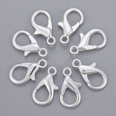 Zinc Alloy Lobster Claw Clasps E107-S-1