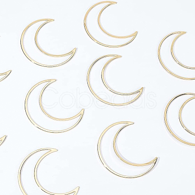 Brass Linking Rings KK-BC0009-09-1