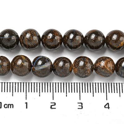 Natural Boulder Opal Beads Strands G-P544-A01-02-1