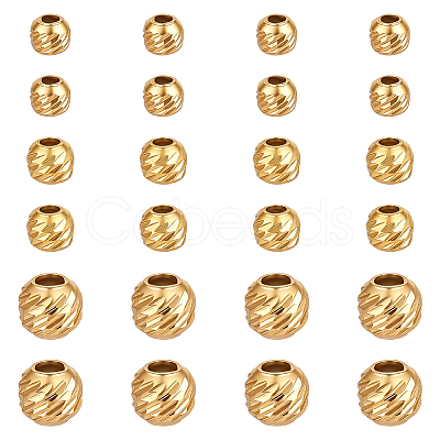 24Pcs 3 Styles 925 Sterling Silver Spacer Beads FIND-PH0060-01-1