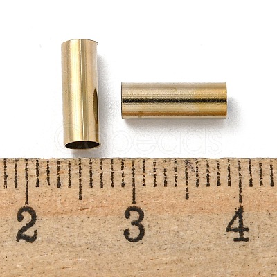 Brass Tube Beads KK-Z045-04A-KCG-1