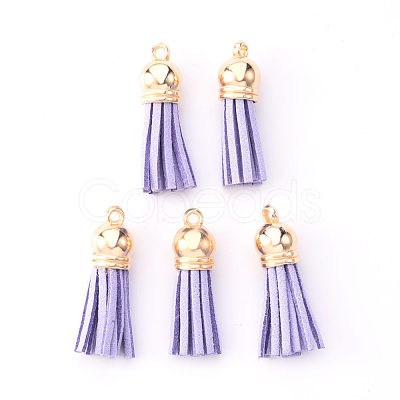 Faux Suede Tassel Pendant Decorations X-FIND-R095-030LG-1