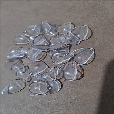 Transparent Acrylic Beads FIND-PW0024-07-1