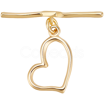 8Pcs Brass Toggle Clasps KK-BBC0018-89-1