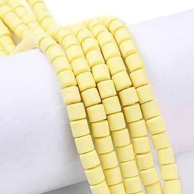 Handmade Polymer Clay Bead Strands X-CLAY-ZX006-01-43-1