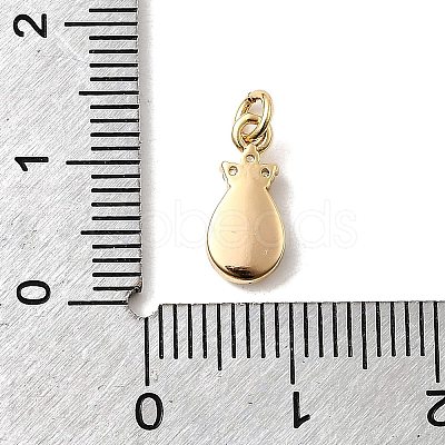 Synthetic Opal Teardrop Charms KK-H089-04B-01-1