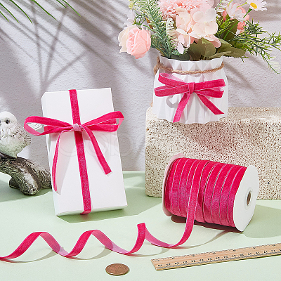 Velvet Ribbon SRIB--WH0030-01B-1