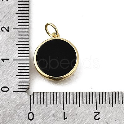 Brass Micro Pave Cubic Zirconia Pendants X-KK-S523-11G-1