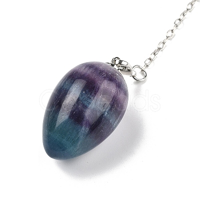 Natural & Synthetic Gemstone Dowsing Pendulums G-B139-04P-1