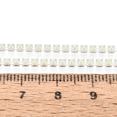 Iron & ABS Imitation Pearl Cup Chains CH-T007-01A-05-1
