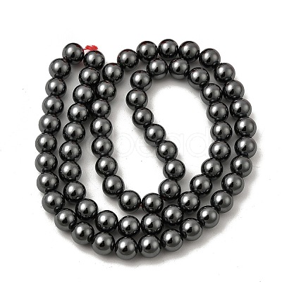 Non-magnetic Synthetic Hematite Beads Strands X-G-E133-4C-1