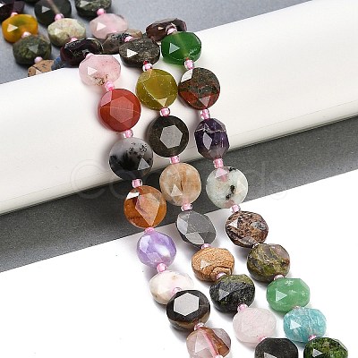 Natural Mixed Stone Beads Strands G-NH0004-049-1