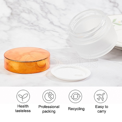 DIY Glass Refillable Cream Bottle Kits DIY-BC0004-04C-1