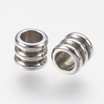 Tarnish Resistant 202 Stainless Steel Beads STAS-K166-16P-B-1