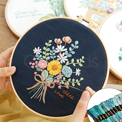 Polyester Embroidery Threads OCOR-WH20074-13B-01B-1