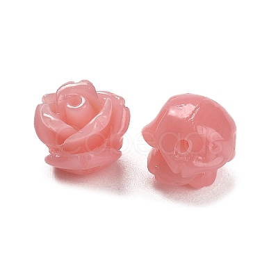 Synthetic Coral Carved Beads CORA-H003-01B-14-1