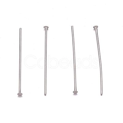 Tarnish Resistant 304 Stainless Steel Flat Head Pins STAS-H358-06C-1