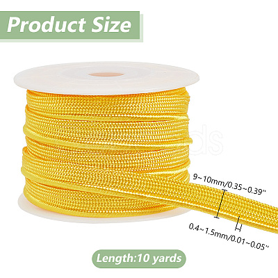 10 Yards Polyester Twist Cord Rope Trim SRIB-AR0001-14-1