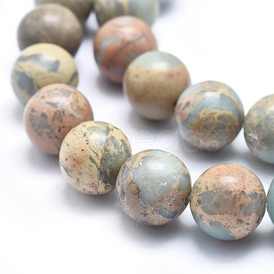 Natural Aqua Terra Jasper Beads Strands G-N0128-48F-4mm-1