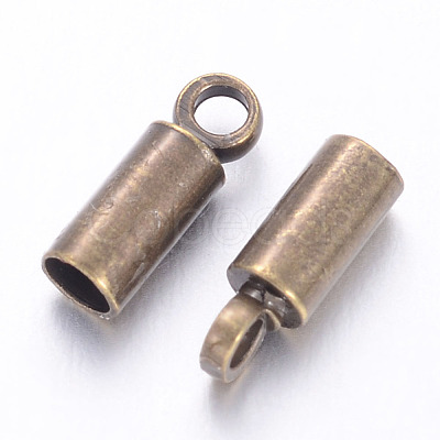 Brass Cord Ends X-KK-H731-AB-NF-1