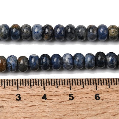Natural Dumortierite Beads Strands G-A280-A11-01-1