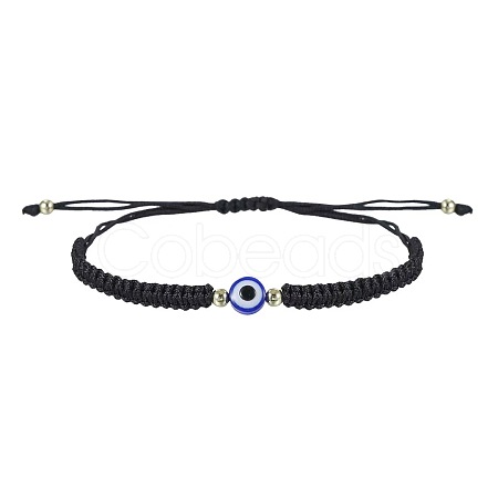 Hamsa Hand with Evil Eye Bead Braided Bead Bracelets SX3134-4-1
