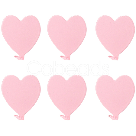 12Pcs Iron Heart-shaped Adhesive Hook AJEW-CN0005-59B-1
