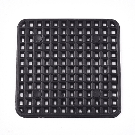 Plastic Flower Pot Hole Mesh Pads LS-AJEW-WH0021-52-1