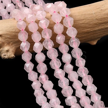 Natural Rose Quartz Beads Strands G-Z119-A41-01-1