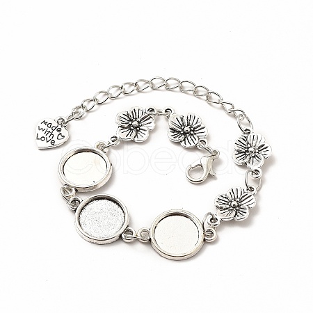 Alloy Bracelets & Anklets Making MAK-M027-04AS-1