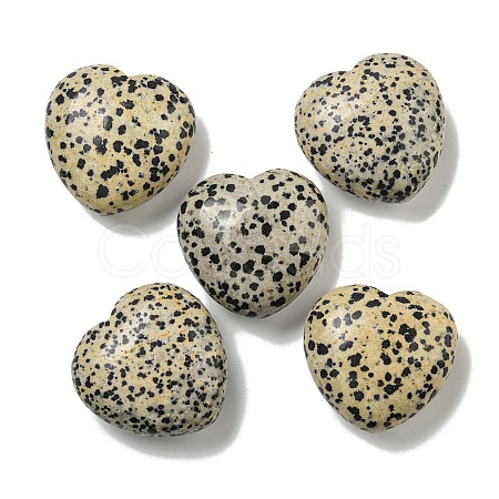 Natural Dalmatian Jasper Statues Ornaments G-P531-03M-1