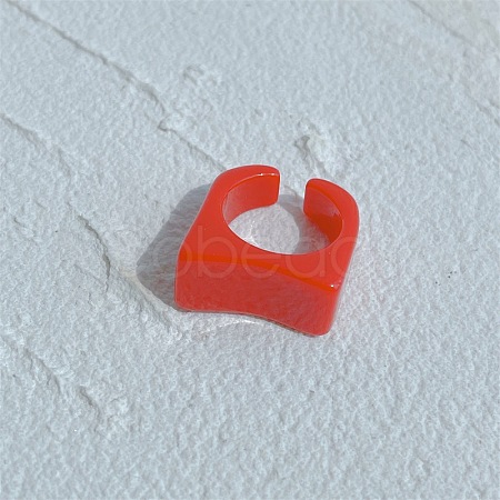 Summer Resin Cuff Rings for Women WG17B75-03-1